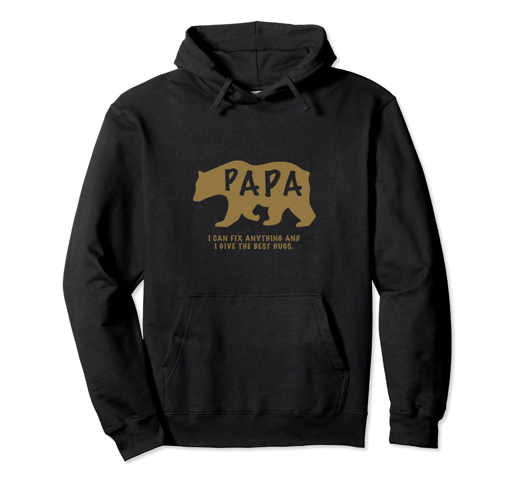 Dad Life Is Rad Life Papa Bear Hoodie - Novelty Apparel Unisex - T-Shirt, Sweatshirt, Hoodie