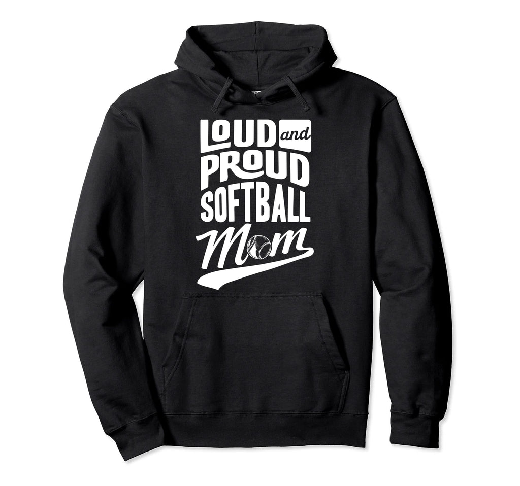 Softball Mom Softball Lover Hoodie - Streetwear Style Men Women - T-Shirt, Sweatshirt, Hoodie