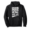 Softball Mom Softball Lover Hoodie - Streetwear Style Men Women - T-Shirt, Sweatshirt, Hoodie