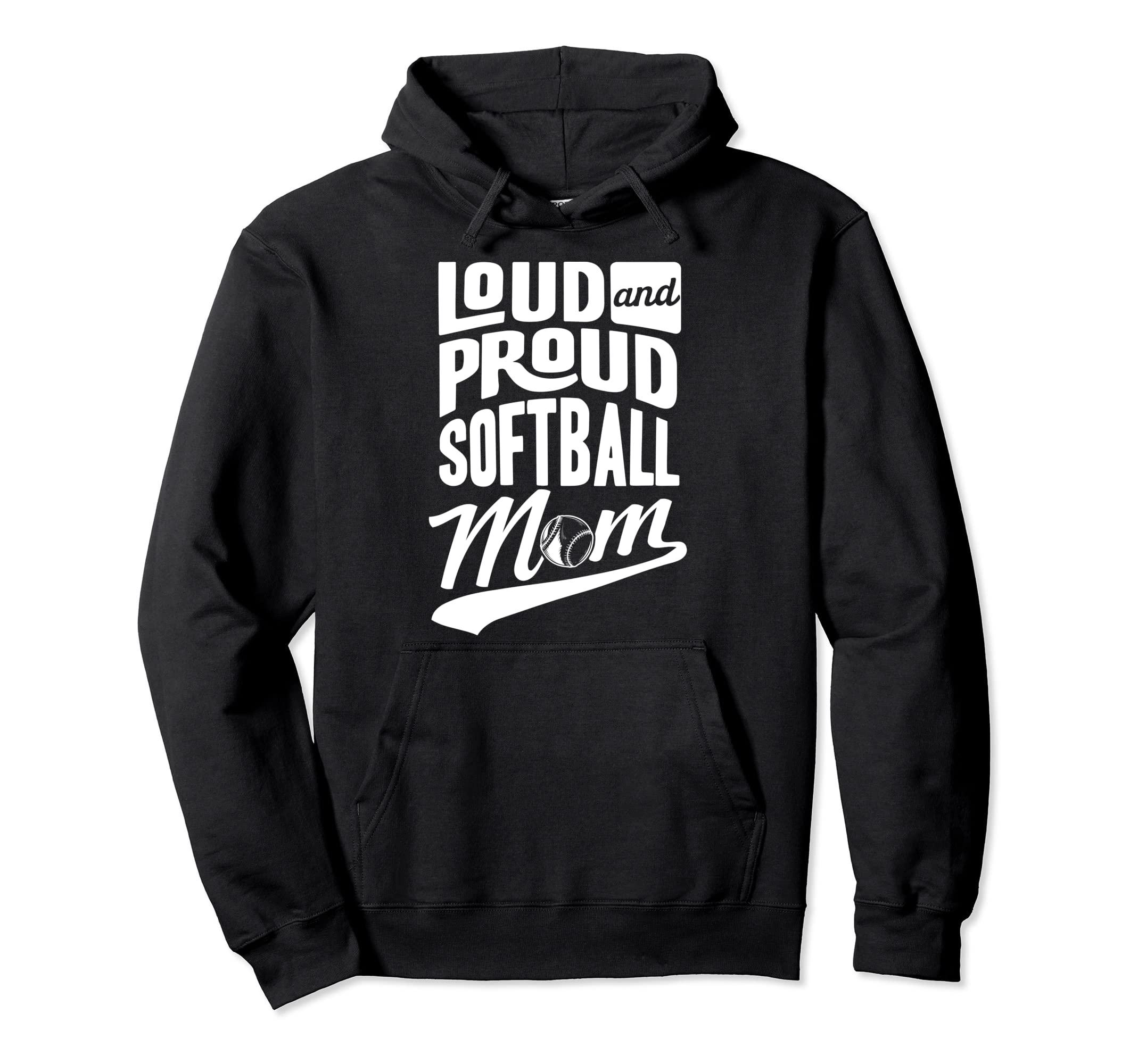 Softball Mom Softball Lover Hoodie - Streetwear Style Men Women - T-Shirt, Sweatshirt, Hoodie