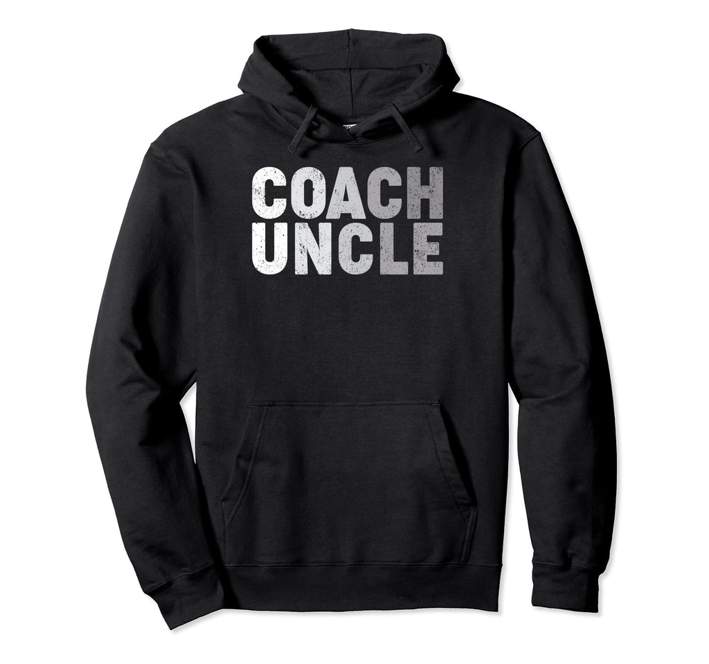 Coach Uncle Soccer Football Hoodie - Fun Novelty Design for Adults - T-Shirt, Sweatshirt, Hoodie