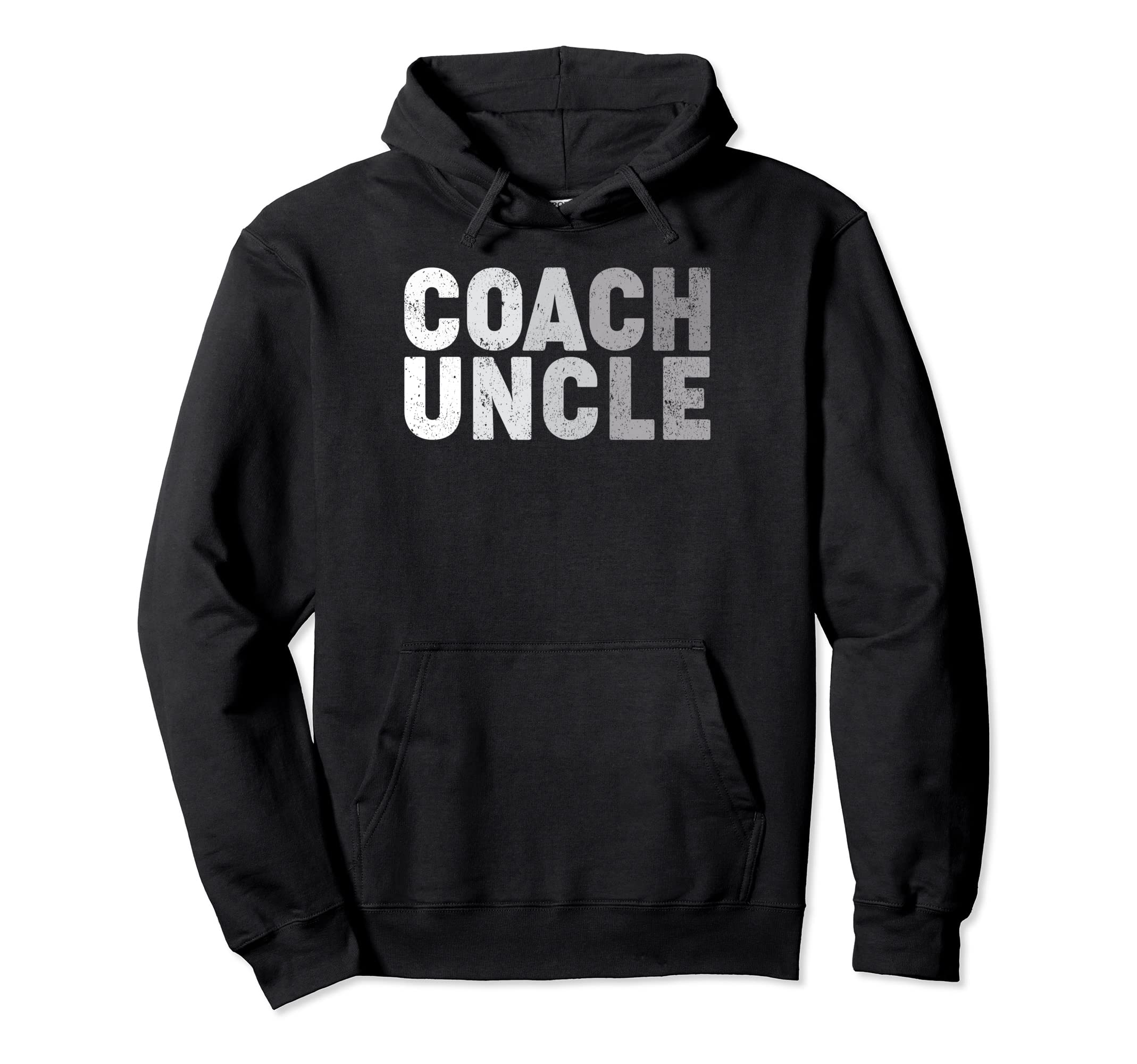 Coach Uncle Soccer Football Hoodie - Fun Novelty Design for Adults - T-Shirt, Sweatshirt, Hoodie