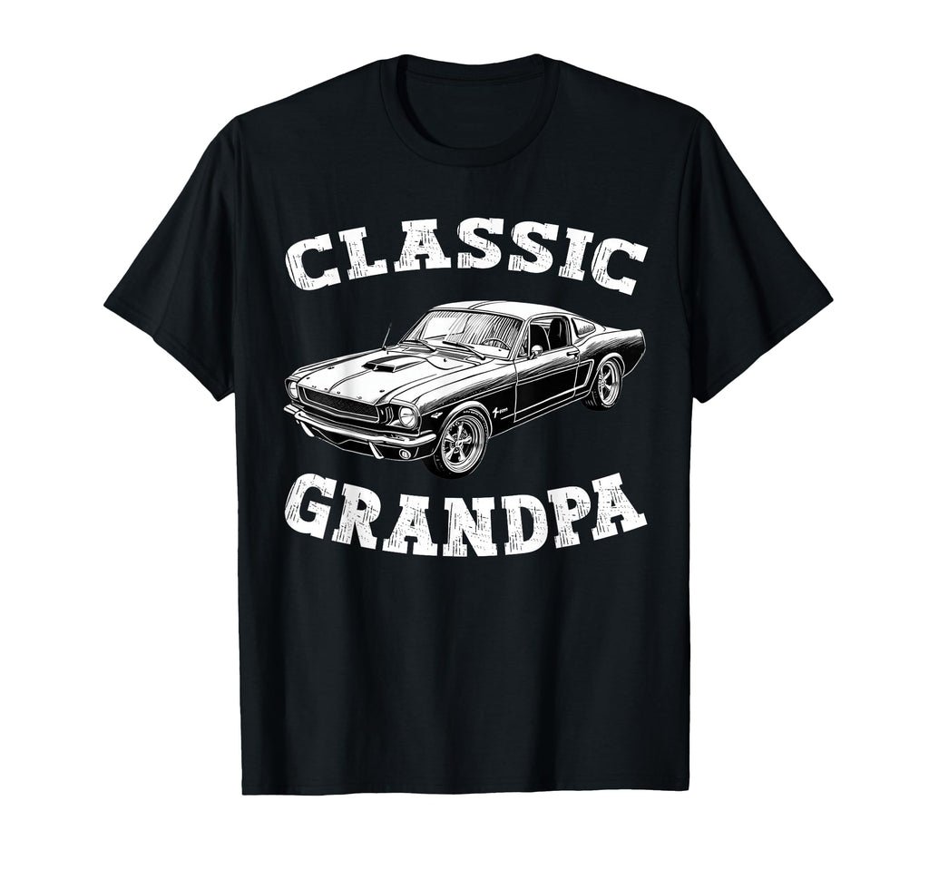Funny Grandpa Car Fathers Day T-Shirt - Aesthetic Graphic Unisex - T-Shirt, Sweatshirt, Hoodie