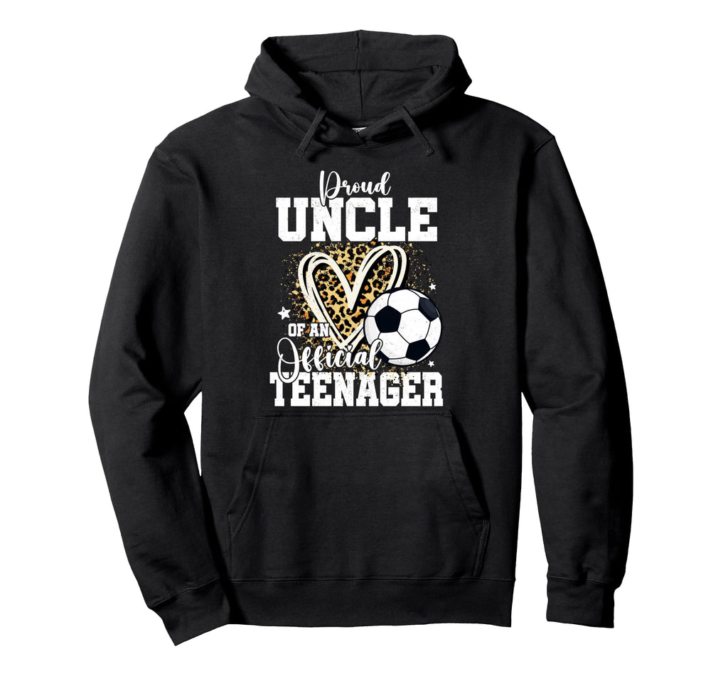 Proud Uncle Teenager 13Th Birthday Hoodie - Minimalist Print Men Women - T-Shirt, Sweatshirt, Hoodie