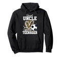 Proud Uncle Teenager 13Th Birthday Hoodie - Minimalist Print Men Women - T-Shirt, Sweatshirt, Hoodie