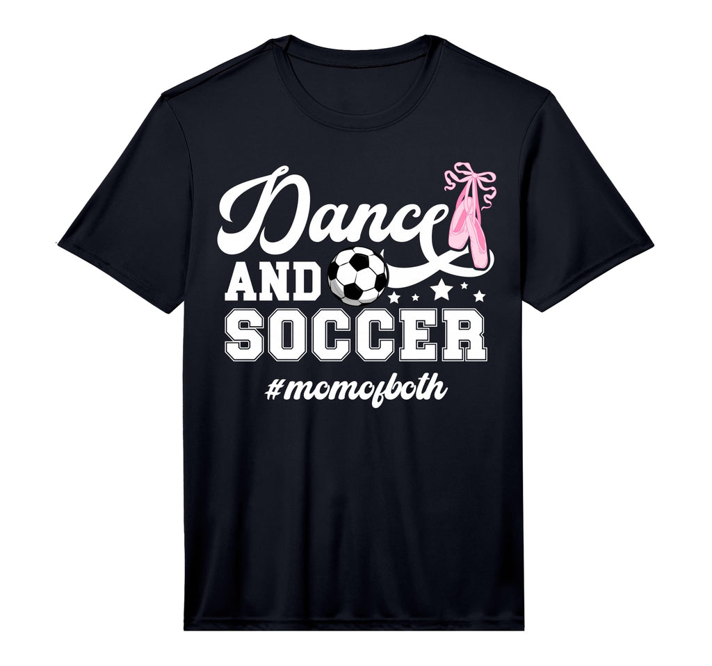 Mens Dance And Soccer Mom Both T-Shirt - Minimalist Print for Adults - T-Shirt, Sweatshirt, Hoodie