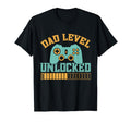 Fathers Day Gamer Dad Dad Level T-Shirt - Aesthetic Graphic for Adults - T-Shirt, Sweatshirt, Hoodie