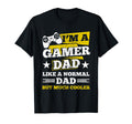 Video Games Gaming Dad Fathers Day T-Shirt - Minimalist Print Men Women - T-Shirt, Sweatshirt, Hoodie