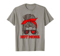 I Heart Hot Moms Single Father Dad I T-Shirt - Trendy Graphic for Adults - T-Shirt, Sweatshirt, Hoodie