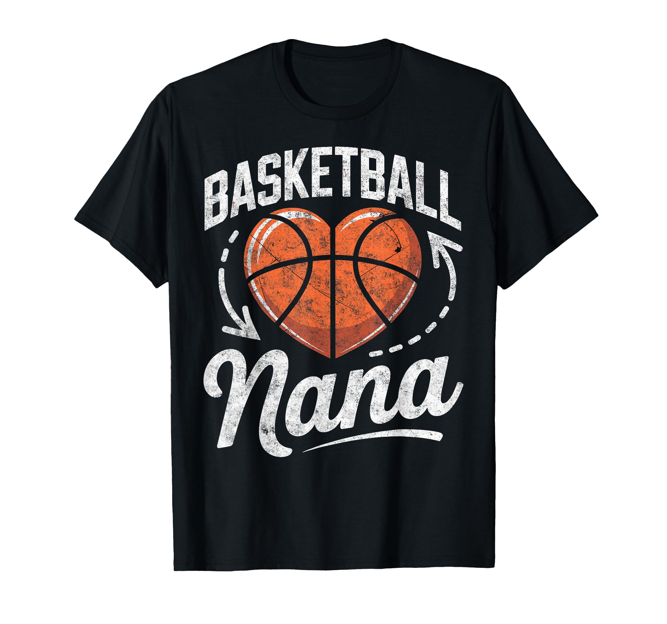 Basketball Player Nana Grandma Fan T-Shirt - Graphic Print Men Women - T-Shirt, Sweatshirt, Hoodie