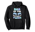 Dad Birthday Twins Twin Celebrate Hoodie - Unique Graphic for Adults - T-Shirt, Sweatshirt, Hoodie