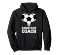 Assistant Soccer Coach Heart Funny Hoodie - Graphic Print Men Women - T-Shirt, Sweatshirt, Hoodie