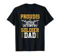 Us Proud Army Dad Gift Military Mom T-Shirt - Fun Novelty Design Men Women - T-Shirt, Sweatshirt, Hoodie
