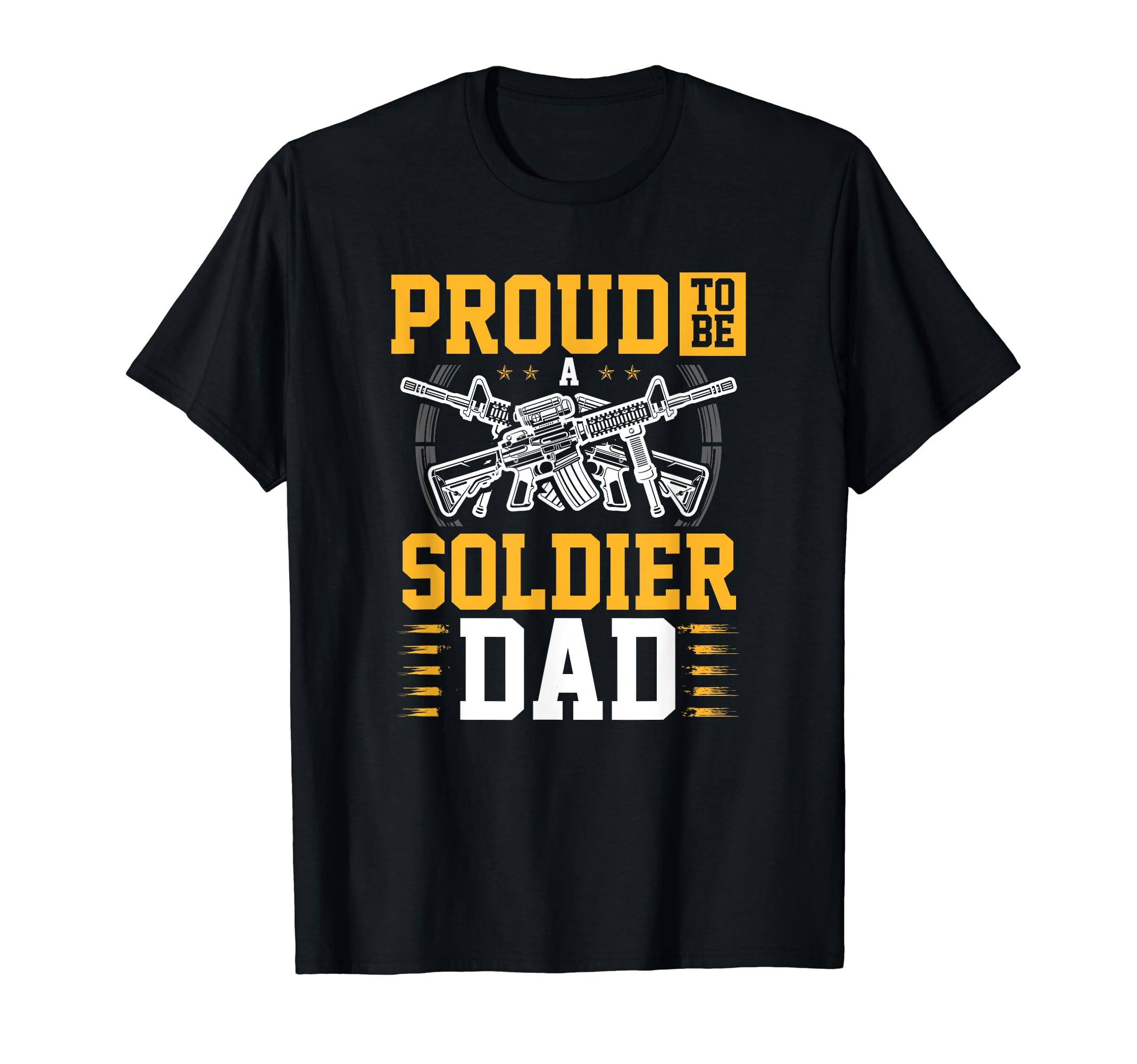 Us Proud Army Dad Gift Military Mom T-Shirt - Fun Novelty Design Men Women - T-Shirt, Sweatshirt, Hoodie