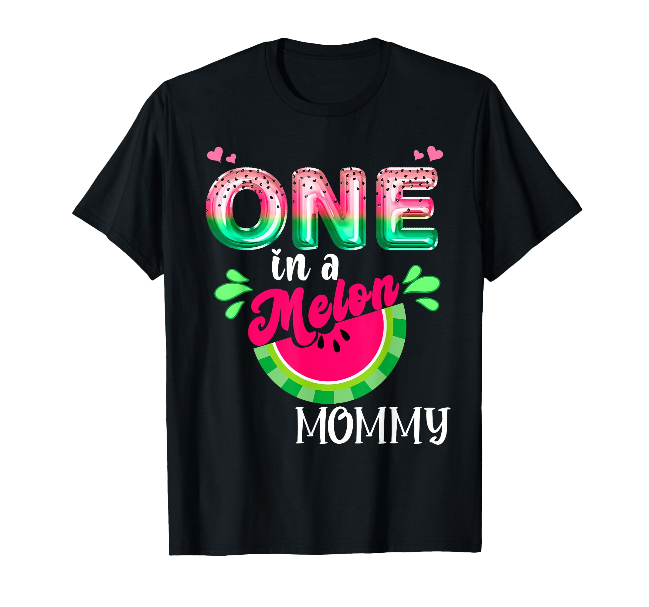 One Melon Mom Outfit Birthday Matching T-Shirt - Unique Graphic Unisex - T-Shirt, Sweatshirt, Hoodie