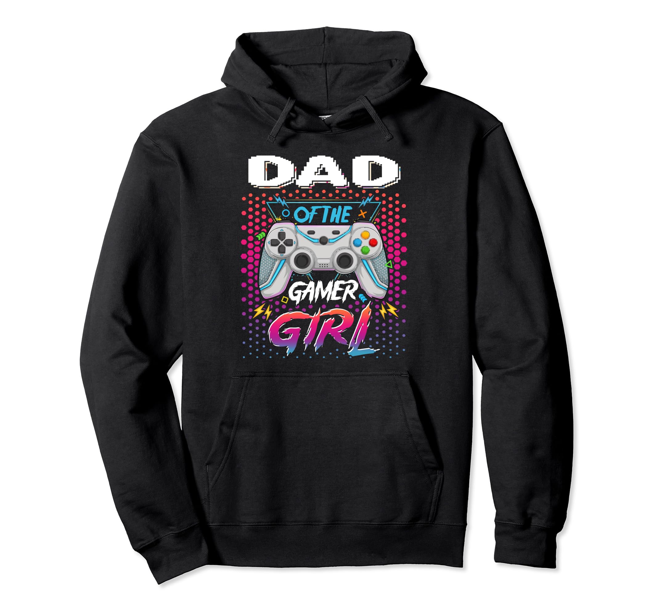 Gamer Dad Gamer Birthday Hoodie - Aesthetic Graphic Men Women - T-Shirt, Sweatshirt, Hoodie