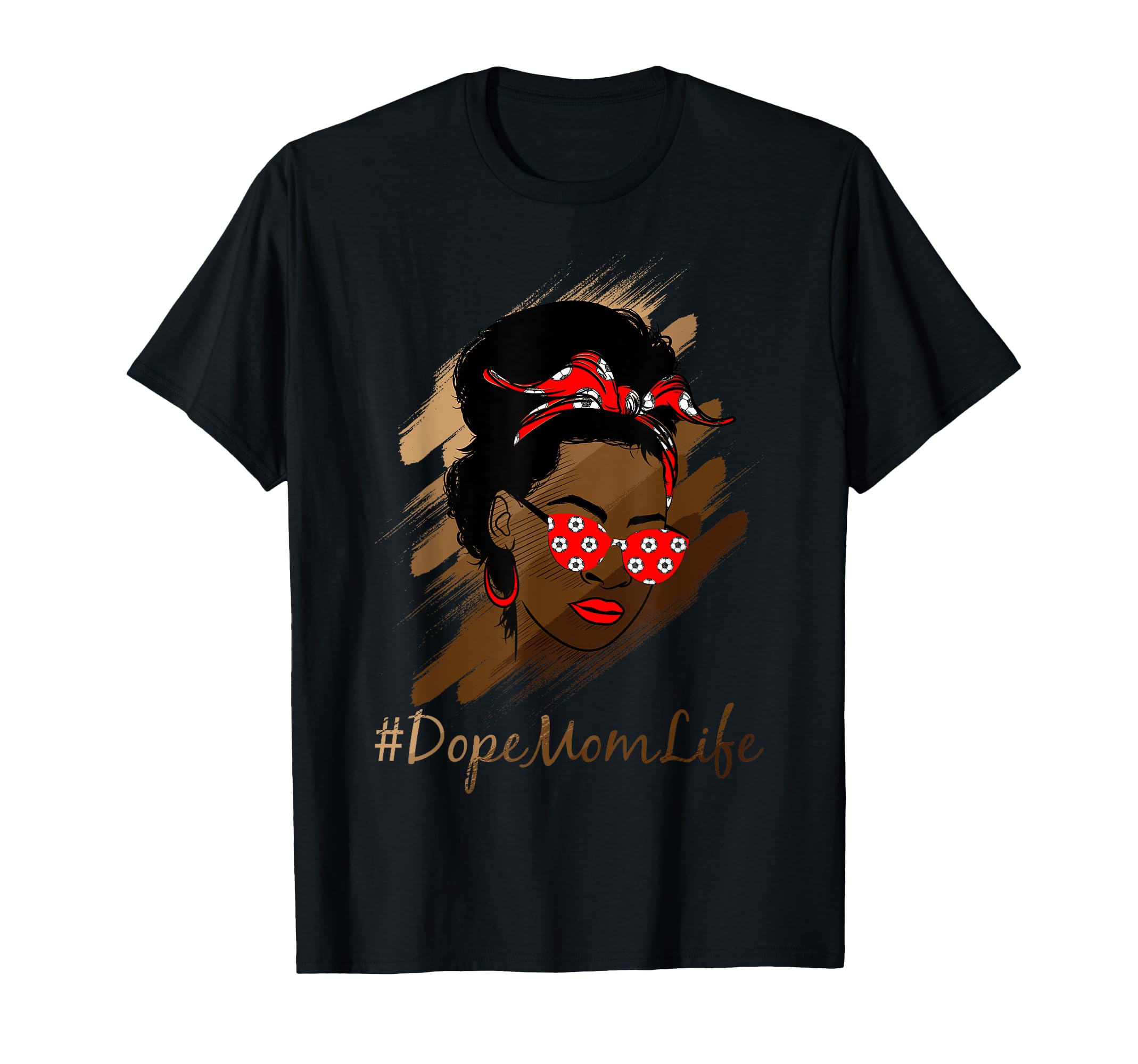 Proud Black Mom African American T-Shirt - Fun Novelty Design Men Women - T-Shirt, Sweatshirt, Hoodie