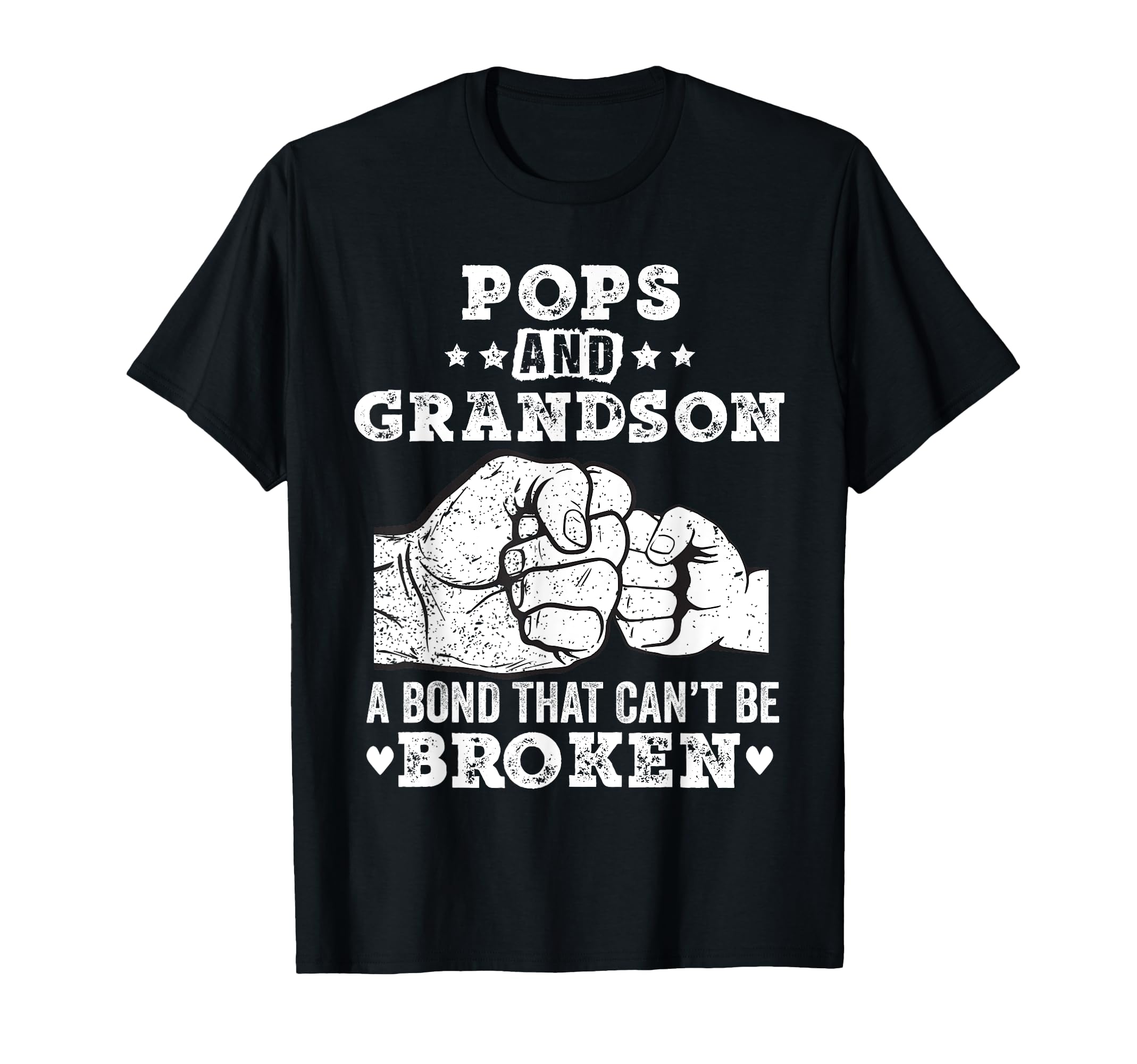 Pops And Grandson Bond That Cant Be T-Shirt - Trendy Graphic for Adults - T-Shirt, Sweatshirt, Hoodie