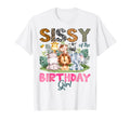 Sissy Birthday Safari Jungle Animal T-Shirt - Unique Graphic Men Women - T-Shirt, Sweatshirt, Hoodie