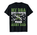 Proud Military Dad American Usa Flag T-Shirt - Novelty Apparel Men Women - T-Shirt, Sweatshirt, Hoodie