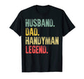 Mens Funny Husband Dad Handyman T-Shirt - Casual Everyday Wear Men Women - T-Shirt, Sweatshirt, Hoodie