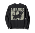 Labrador Dad Fathers Day Sweatshirt - Fun Novelty Design for Adults - T-Shirt, Sweatshirt, Hoodie