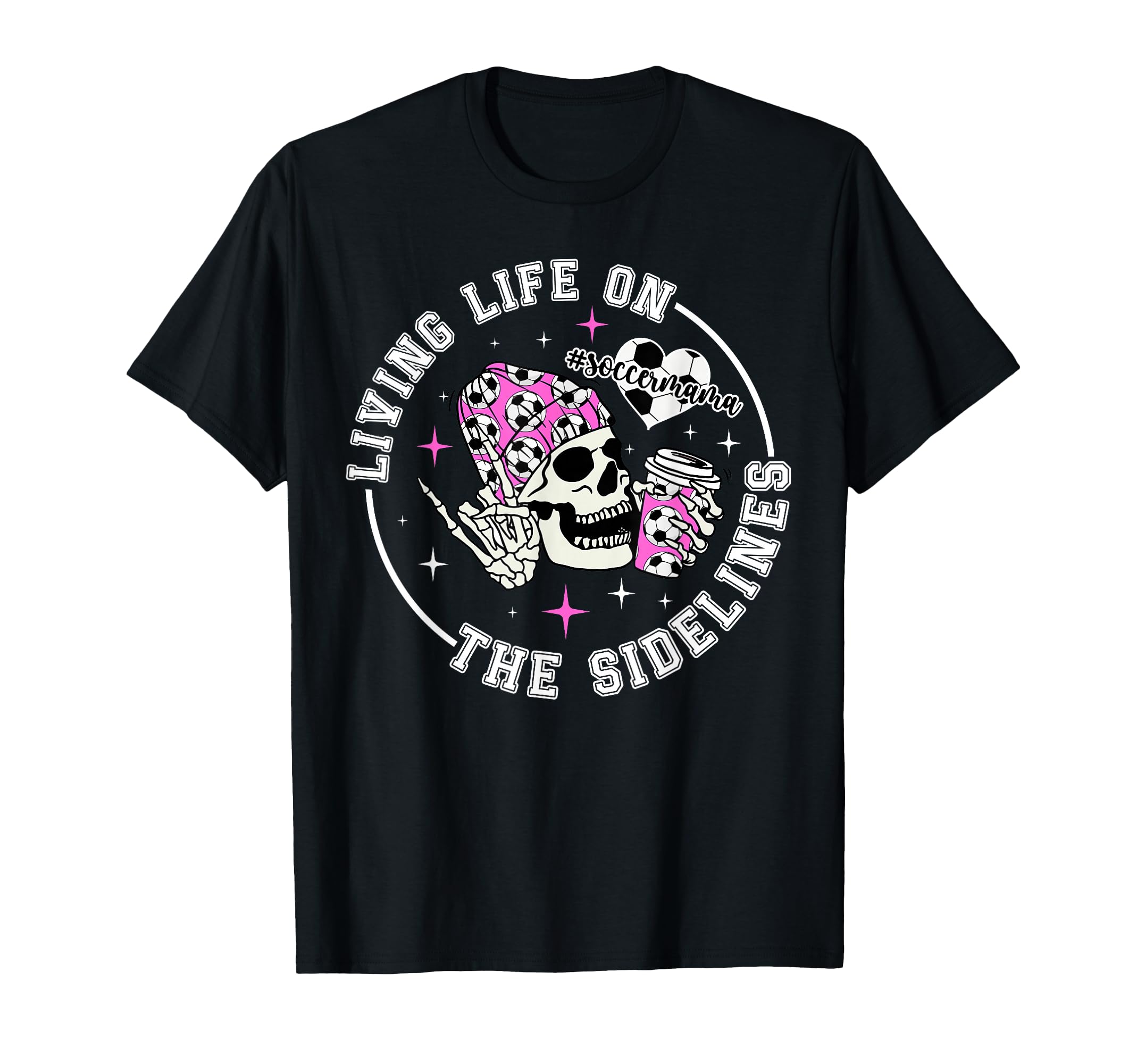 Soccer Mama Funny Soccer Mom Soccer T-Shirt - Novelty Apparel for Adults - T-Shirt, Sweatshirt, Hoodie