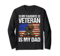 My Favorite Veteran Is My Dad Soldier Hoodie - Unique Graphic for Adults - T-Shirt, Sweatshirt, Hoodie