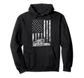 Truck Driver American Flag Trucker Gift Hoodie - Unique Graphic Unisex - T-Shirt, Sweatshirt, Hoodie