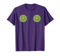 Funny Lime Lemon Boobs Party Gift T-Shirt - Graphic Print Unisex - T-Shirt, Sweatshirt, Hoodie