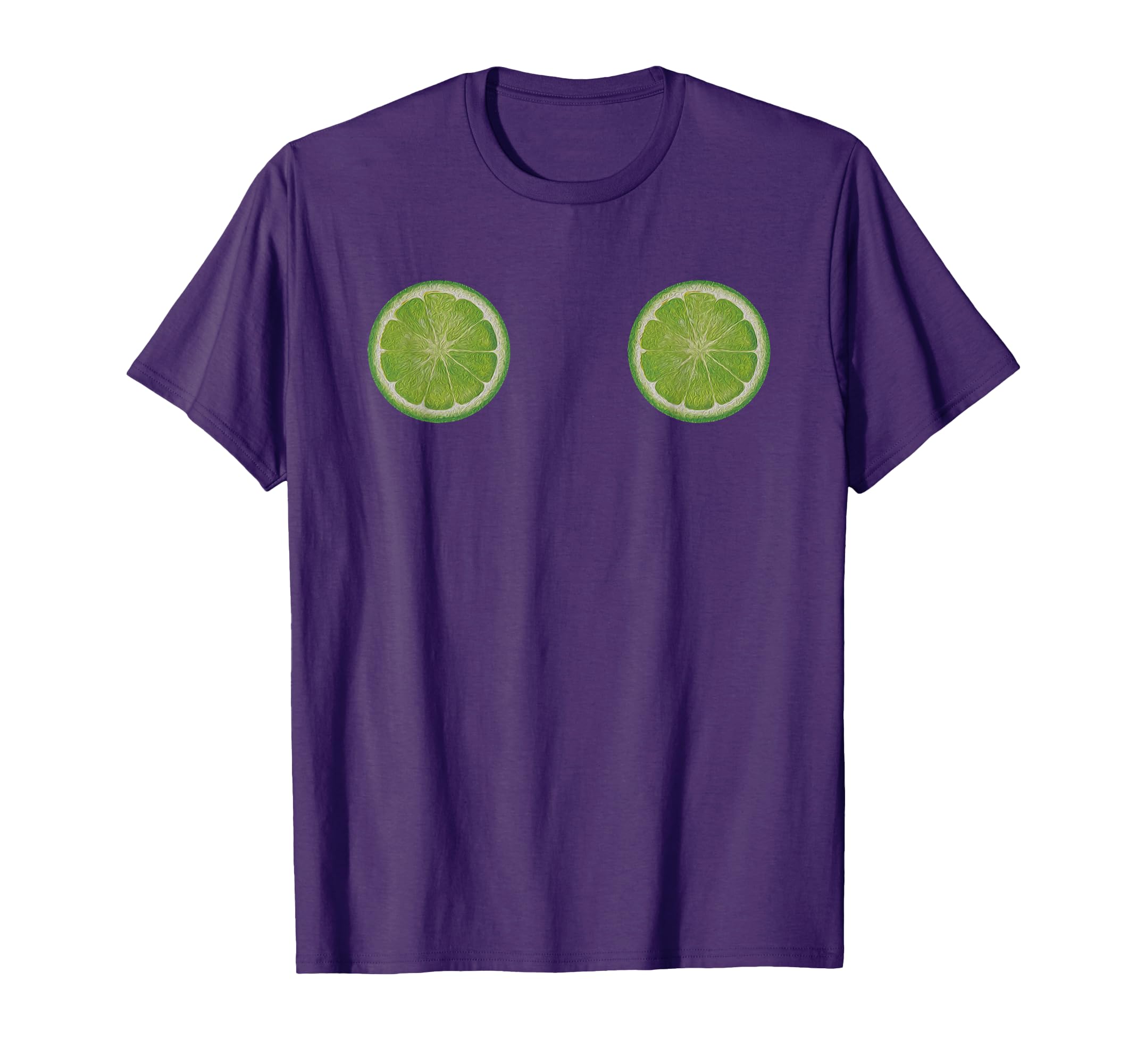 Funny Lime Lemon Boobs Party Gift T-Shirt - Graphic Print Unisex - T-Shirt, Sweatshirt, Hoodie