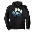 Daniff Dog Paw Mom Dad Mountains Hoodie - Fun Novelty Design for Adults - T-Shirt, Sweatshirt, Hoodie