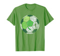 Soccer Shamrock Ball St Patricks Day T-Shirt - Aesthetic Graphic Unisex - T-Shirt, Sweatshirt, Hoodie