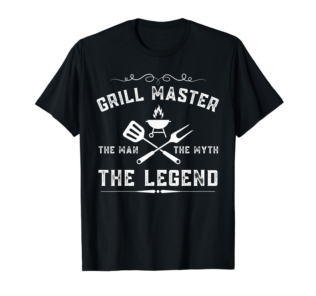 Grill Master Myth Legend Bbq T-Shirt - Streetwear Style for Adults - T-Shirt, Sweatshirt, Hoodie