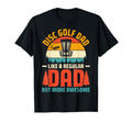 Disc Golf Dad Like Regular Dad T-Shirt - Minimalist Print for Adults - T-Shirt, Sweatshirt, Hoodie