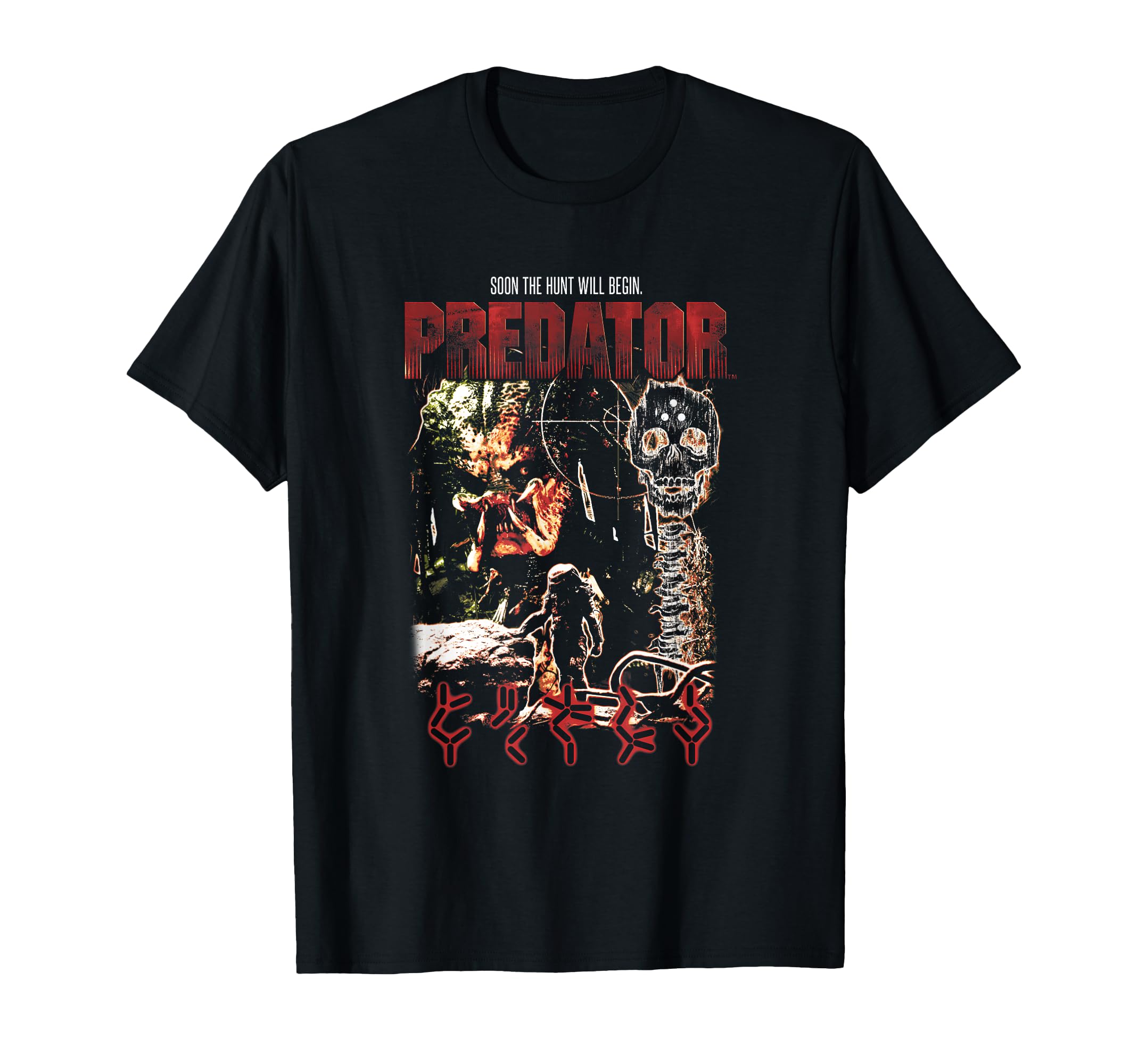 Predator Soon Hunt Will Begin T-Shirt - Aesthetic Graphic Men Women - T-Shirt, Sweatshirt, Hoodie