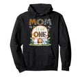 Mom Wild One First Birthday Safari Hoodie - Minimalist Print for Adults - T-Shirt, Sweatshirt, Hoodie