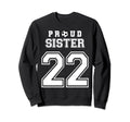 Number 22 Custom Proud Soccer Futbol Sweatshirt - Streetwear Style Unisex - T-Shirt, Sweatshirt, Hoodie