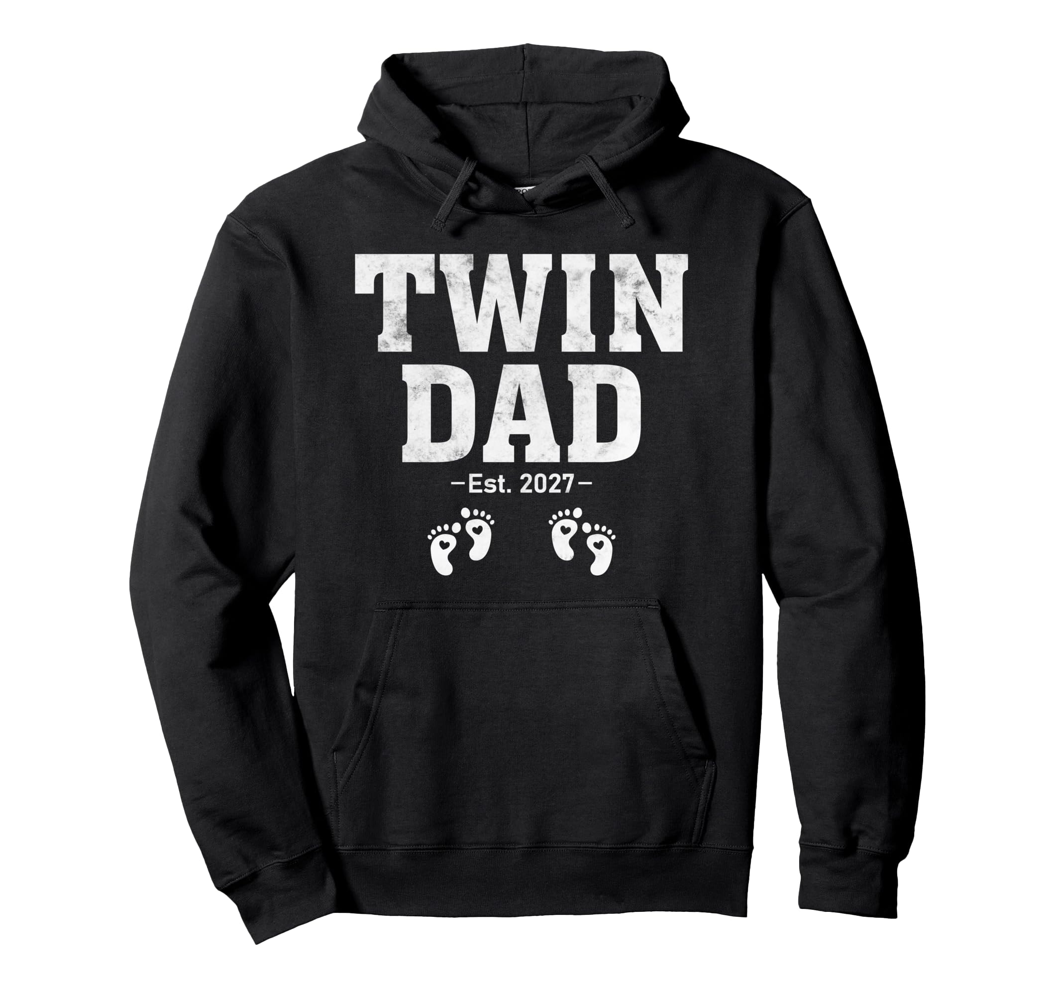 Twin Dad Est 2027 Loading New Dad Hoodie - Custom Art Print Men Women - T-Shirt, Sweatshirt, Hoodie