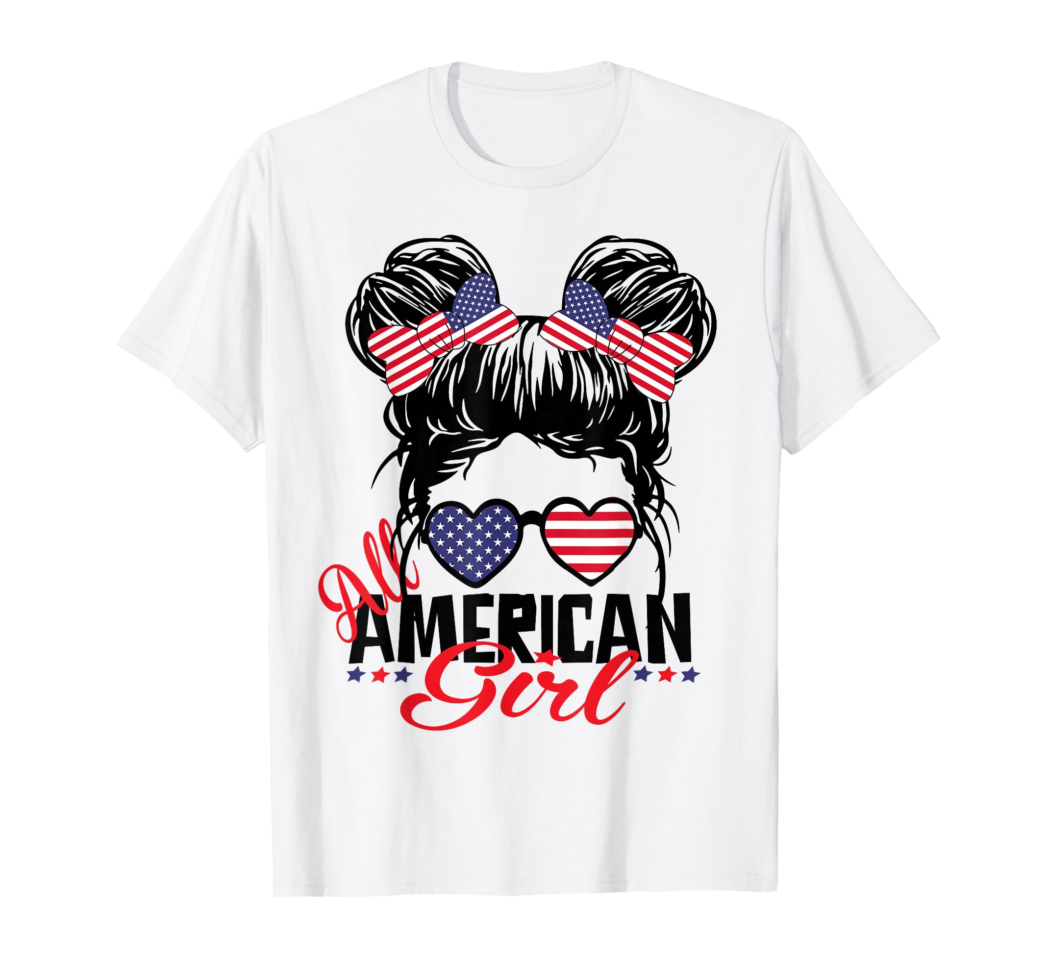 All American Funny Independence 4Th July T-Shirt - Custom Art Print Unisex - T-Shirt, Sweatshirt, Hoodie