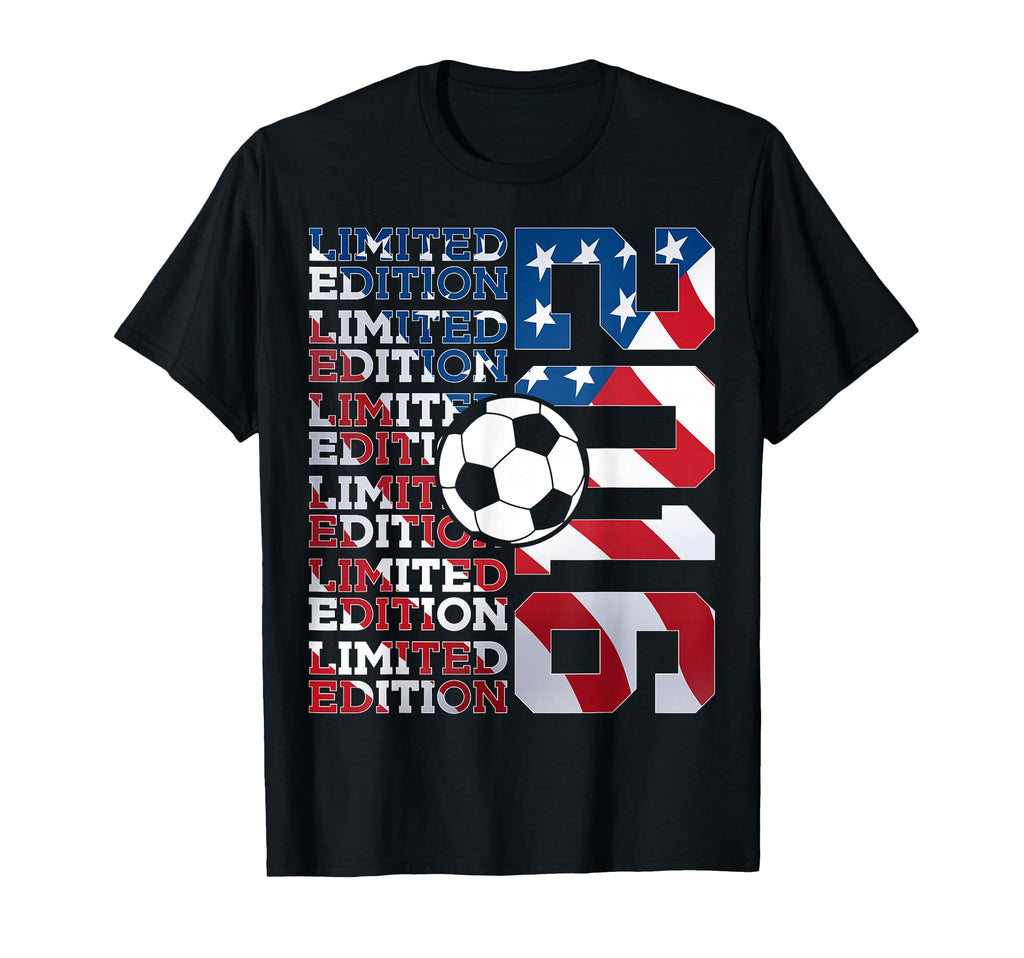 2016 10 Years Soccer 10Th Birthday T-Shirt - Novelty Apparel for Adults - T-Shirt, Sweatshirt, Hoodie