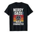 Nerdy Dads Build Character Fantasy T-Shirt - Aesthetic Graphic for Adults - T-Shirt, Sweatshirt, Hoodie