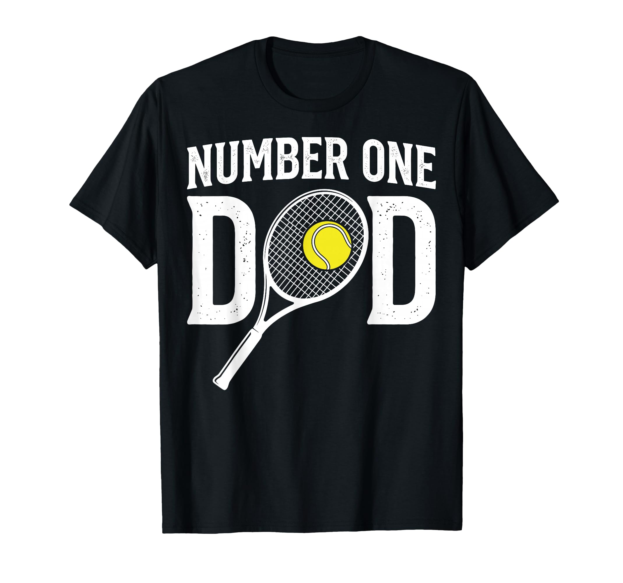 Tennis Player Daddy Fathers Day T-Shirt - Minimalist Print for Adults - T-Shirt, Sweatshirt, Hoodie