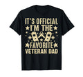 Its Im Favorite Veteran Dad T-Shirt - Graphic Print Men Women - T-Shirt, Sweatshirt, Hoodie
