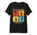 Fathers Day Best Basketball Dad Ever T-Shirt - Unique Graphic Unisex - T-Shirt, Sweatshirt, Hoodie