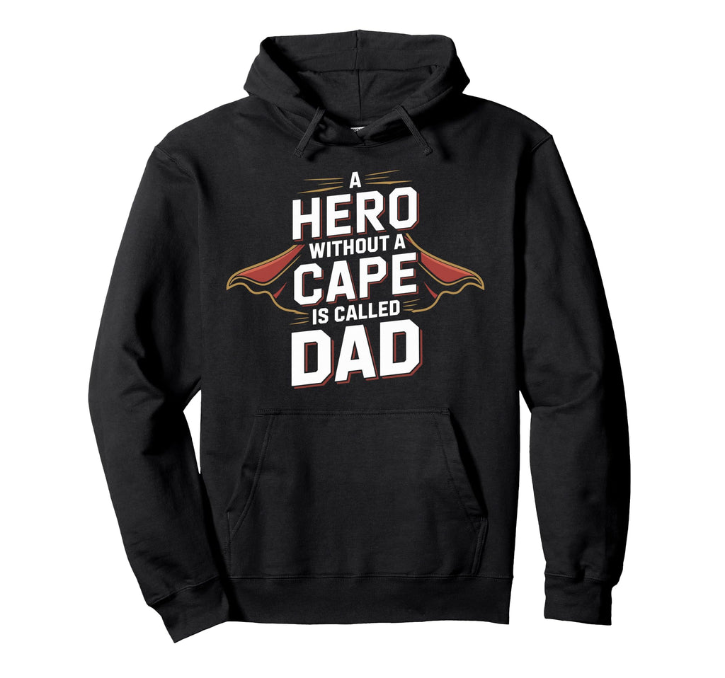 Funny Dad Hero Father Daddy From Children Hoodie - Minimalist Print Unisex - T-Shirt, Sweatshirt, Hoodie