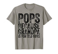 Pops Myth Legend Dad Funny Father T-Shirt - Graphic Print Men Women - T-Shirt, Sweatshirt, Hoodie