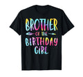 Brother Birthday Tie Dye Colorful Bday T-Shirt - Fun Novelty Design Unisex - T-Shirt, Sweatshirt, Hoodie