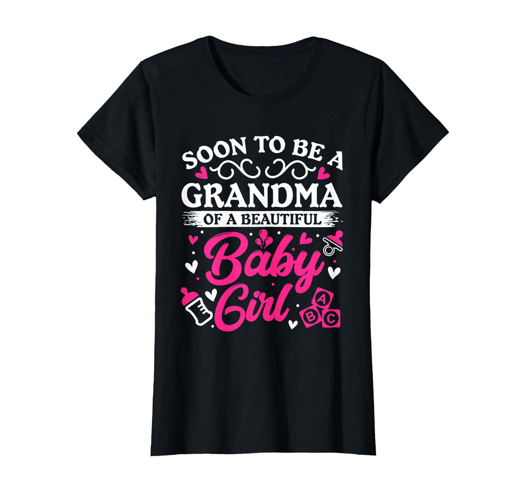 Soon To Be Grandma Beautiful Shower T-Shirt - Graphic Print for Adults - T-Shirt, Sweatshirt, Hoodie