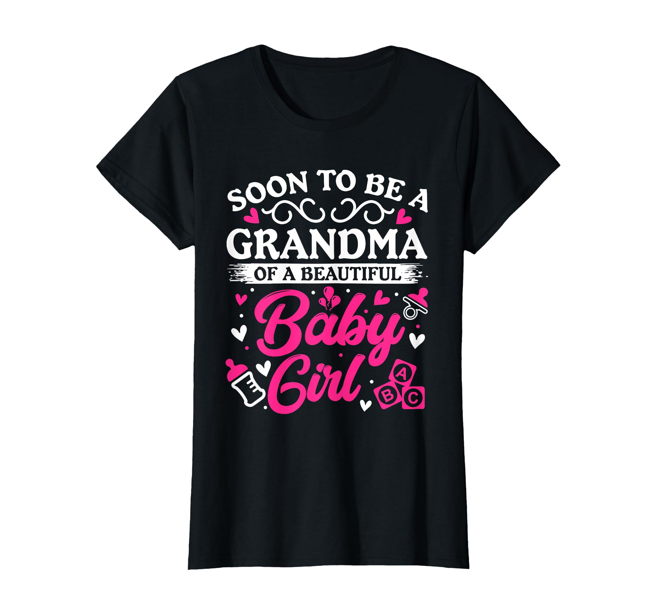 Soon To Be Grandma Beautiful Shower T-Shirt - Graphic Print for Adults - T-Shirt, Sweatshirt, Hoodie